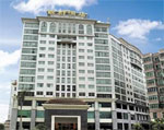 Di kawasan Huadu.  Jindu Business Hotel, Guangzhou