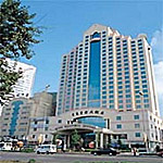 Shinan　のゾーンに  Copthorne Hotel Qingdao