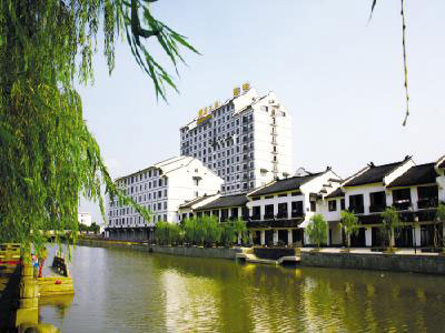 στην ζώνη της Tongxiang,  Gold River, Side Hotel Wuzhen